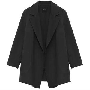 Theory Cairene wool/cashmere jacket, medium, black